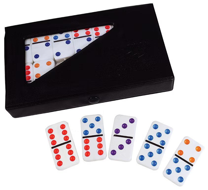 University Games - Double 6 - Color Dot - Dominoes