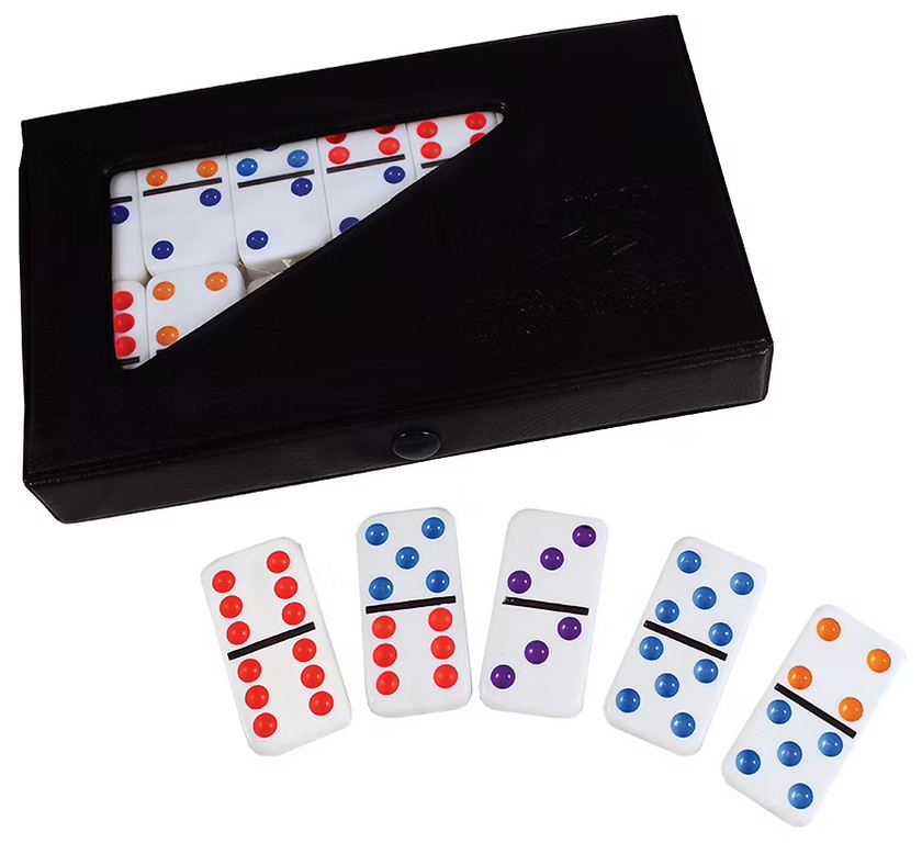 University Games - Double 6 - Color Dot - Dominoes