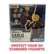 Transparent EVORETRO PET Display Case Protector for SH Figuarts Sanji Figure