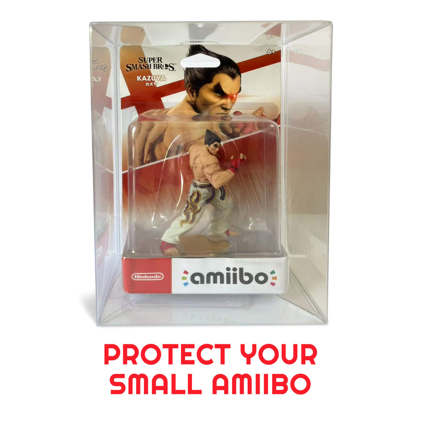EVORETRO Display Case Protector for Small amiibo 12.9x7x19 PET Protector Pack of 10