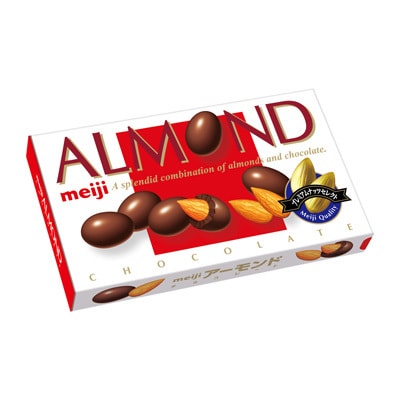Meiji Almond Chocolate (88G) [Best Before Date: 2026.12]