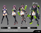 Megami Device: Buster Doll Tank Plastic Model Kit