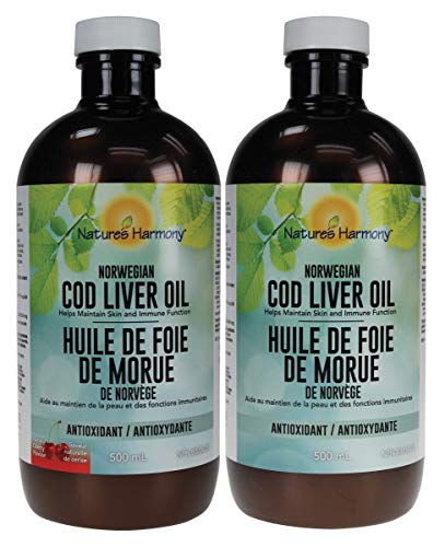 Nature's Harmony - Cod Liver Oil Plain Norwegian (500ml)