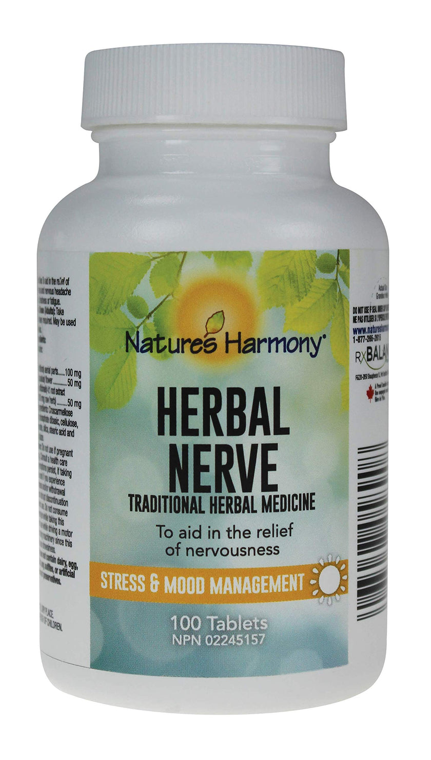Nature's Harmony - Herbal Nerve (100tab)