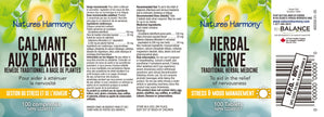 Nature's Harmony - Herbal Nerve (100tab)