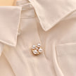 Korean Pearl Shirt Cufflinks – Alloy Gold, Silver & Gun Black | Women's Fashion Accessories Canada & USA