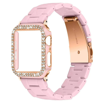 Replaceable Plastic Chain strap Watch Band Suitable for iwatch