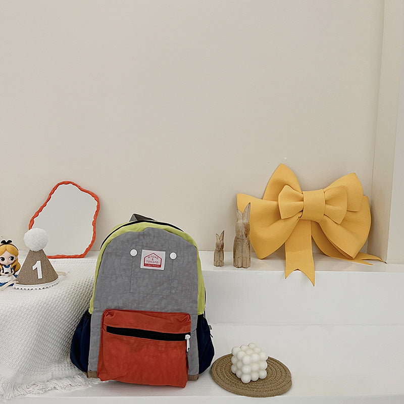 Children's Lightweight Canvas Backpack for Kids – Boys & Girls Spine Protection (Small & Large)