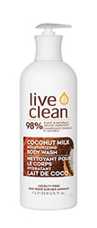 Live Clean - Coconut Milk Body Wash (500ml)