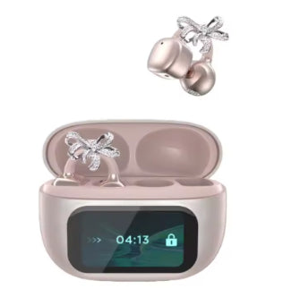 Ear-Mounted AI Bluetooth Headset with Touch Screen and Noise Reduction