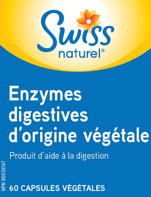 Swiss Natural - Plant Digestive Enzymes (60vcap)