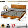 Elara Solid Wood Bed Frame