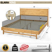 Elara Solid Wood Bed Frame