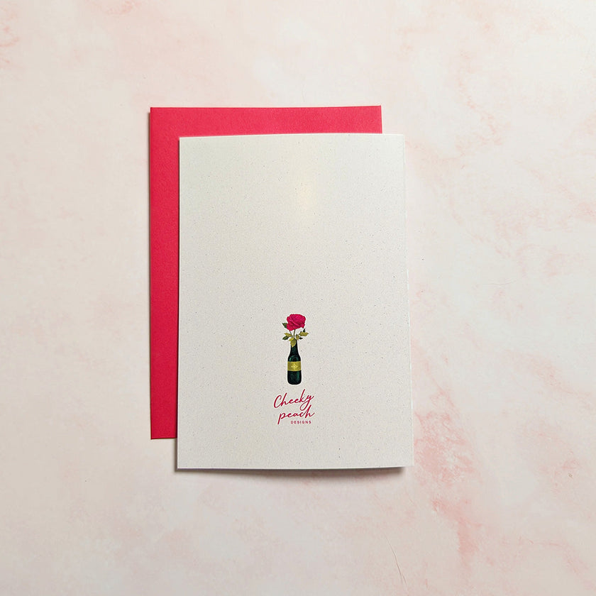 A Rose for You Mini Floral Greeting Card