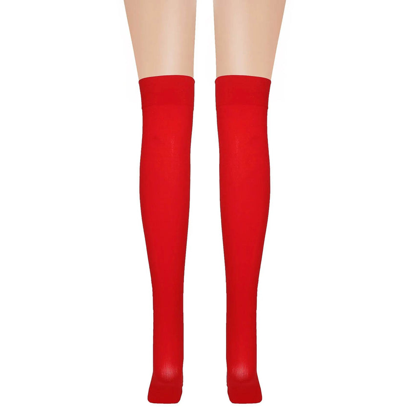 Thickened Women's Red Long Bow Christmas Stockings