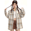 Retro Mid-length Sun Protection oversize Unisex outwear jacket and Coat Women