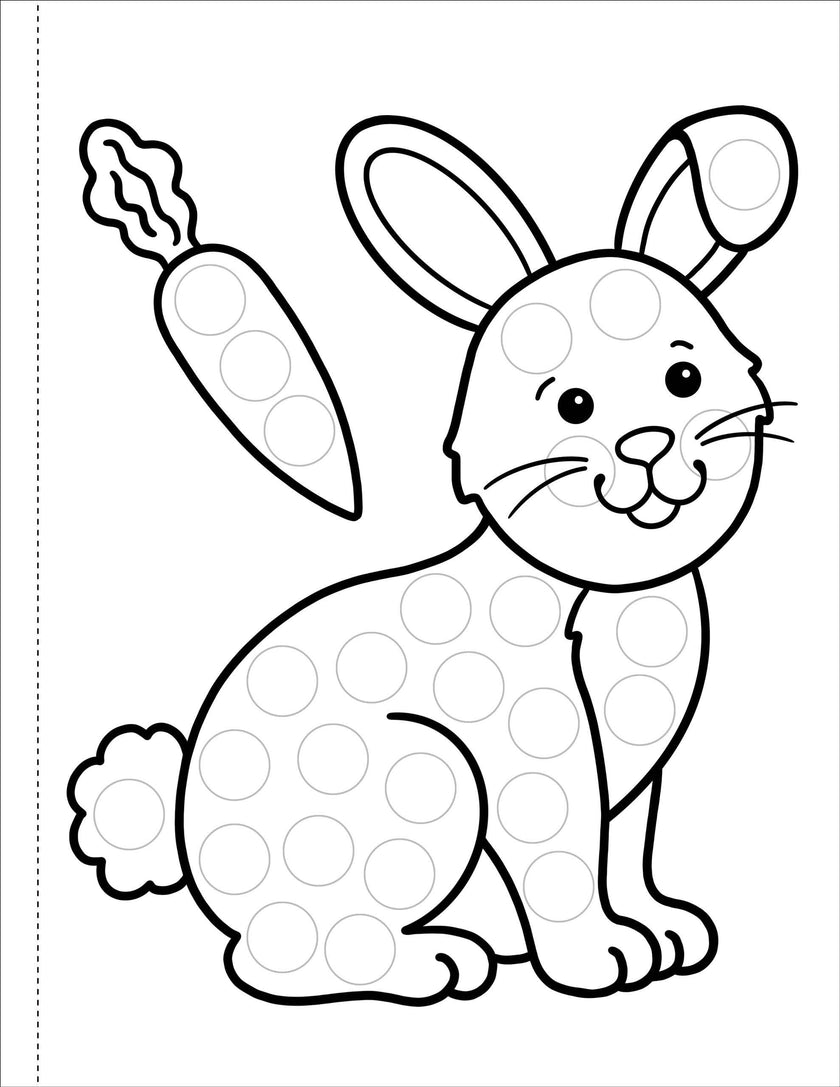 Peter Pauper Press - My First Dot Markers Coloring Book! Animals