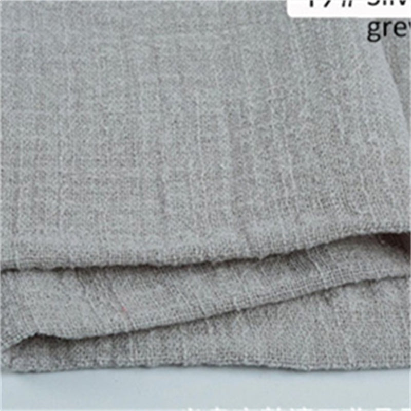 Cotton Raw Edge Placemats for Dining Table – 34 Colors, 42x42cm