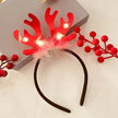 Christmas With Light Headband Snowflake Women's