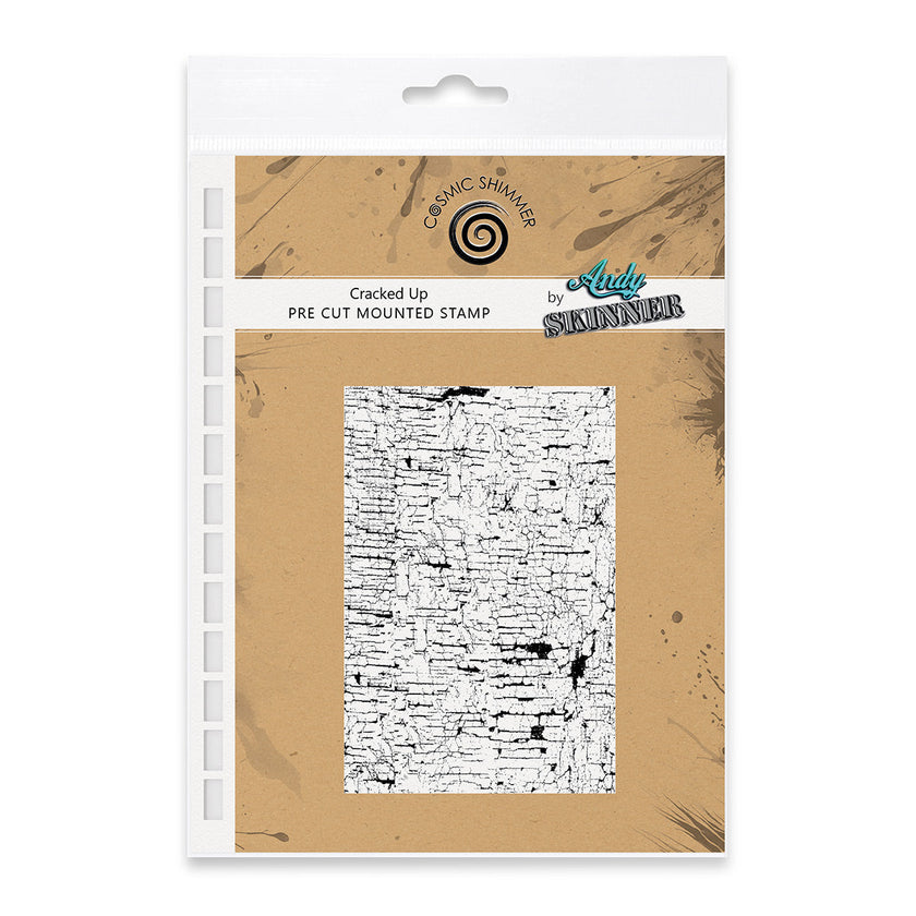 Cracked Up Pre Cut Rubber Stamp Set by Andy Skinner