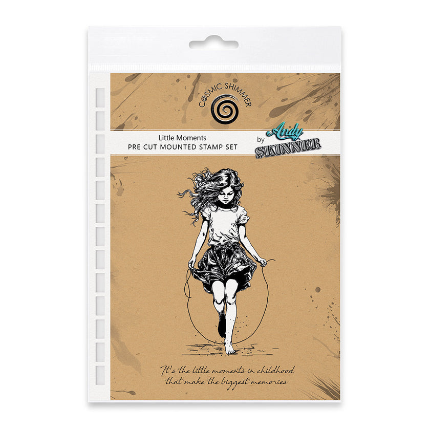 Little Moments Pre Cut Rubber Stamp Set by Andy Skinner