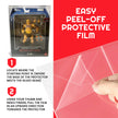EVORETRO Display Case Protector for Master of The Universe Revelation Battle Armor 18.3x7.2x27 with Hanger pack of 10