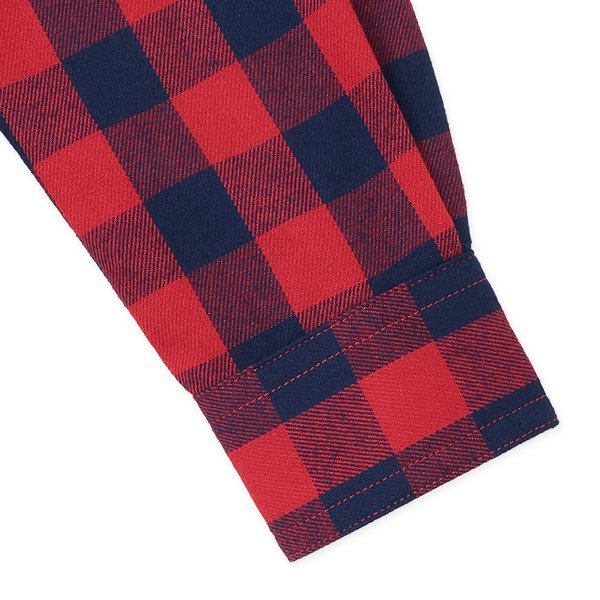 西松屋 ELFINDOLL CLASSIC ビエラチェック柄長袖シャツ 正規品