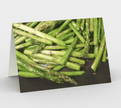 Set of 3 Blank Greeting Cards | 5 x 7 | Asparagi