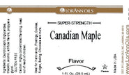 Canadian Maple Flavoring - Super Strength Flavor 1 oz., 16 oz., 1 Gallon, 5 Gallons