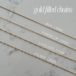 Floral Birth Month Necklaces