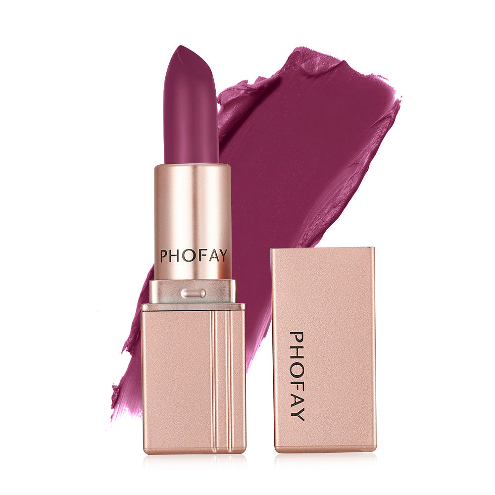 PHOFAY Matte Lipstick – Long-Lasting Waterproof Lip Colour (Singles & Sets)