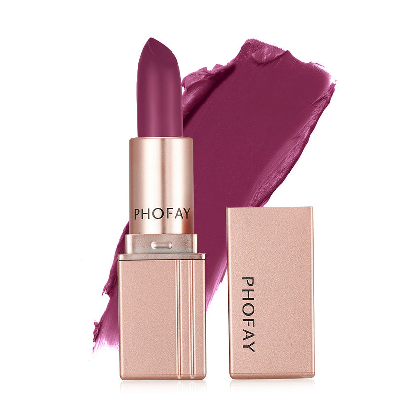 PHOFAY Matte Lipstick – Long-Lasting Waterproof Lip Colour (Singles & Sets)