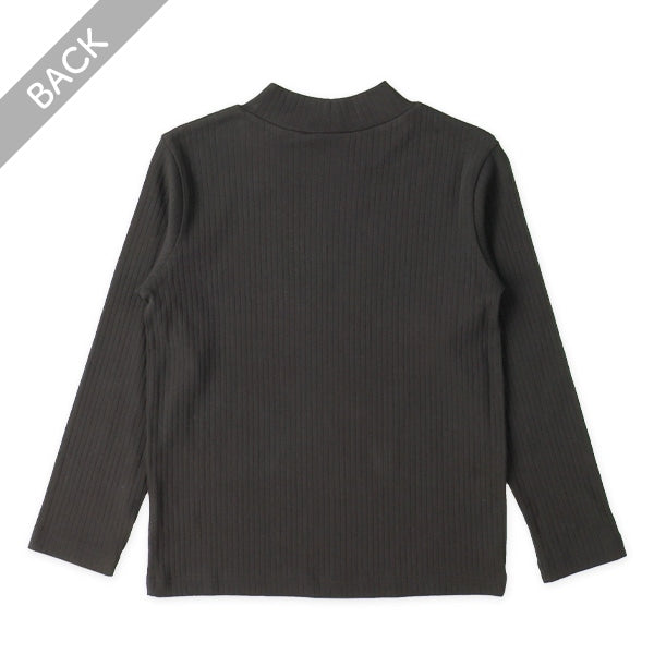 西松屋 ELFINDOLL CLASSIC 無地テレコハイネック長袖Tシャツ 正規品