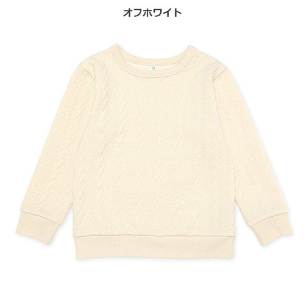 西松屋 ELFINDOLL ケーブルキルトトレーナー 正規品