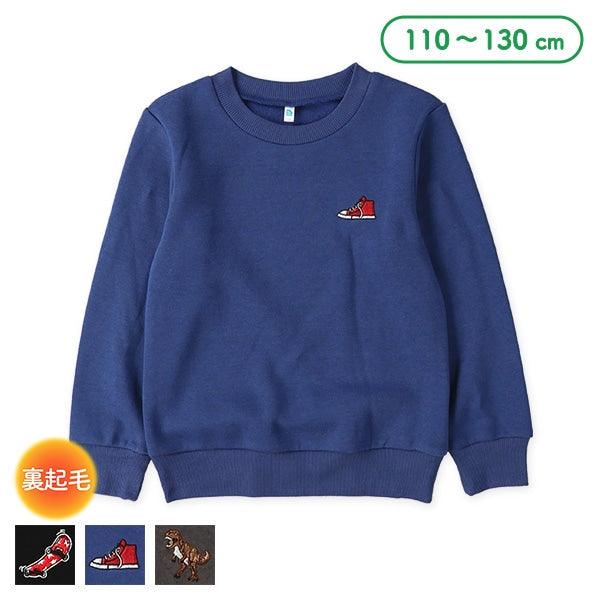 西松屋 ELFINDOLL 裏起毛胸ワンポイント刺繍トレーナー 正規品