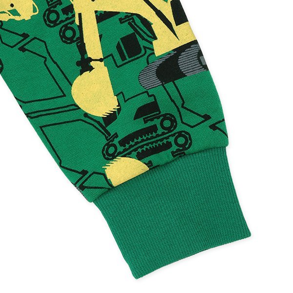 西松屋 ELFINDOLL 裏起毛はたらくくるま総柄トレーナー 正規品