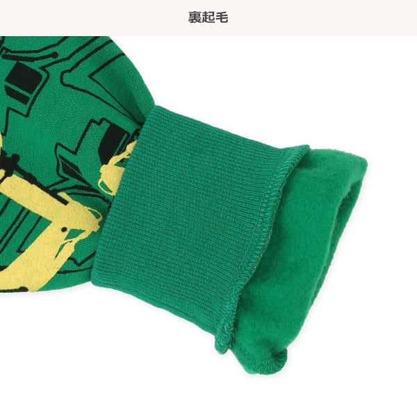 西松屋 ELFINDOLL 裏起毛はたらくくるま総柄トレーナー 正規品