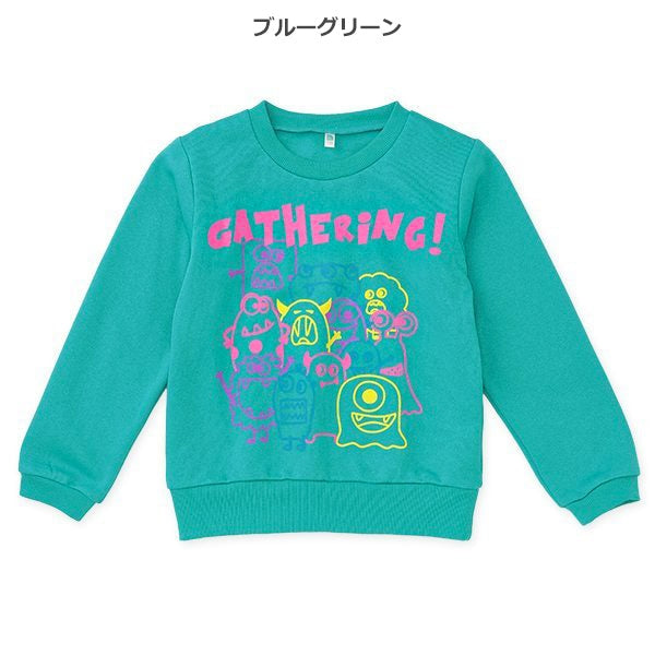 西松屋 ELFINDOLL 裏起毛モンスター集合トレーナー 正規品