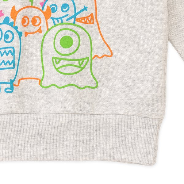 西松屋 ELFINDOLL 裏起毛モンスター集合トレーナー 正規品