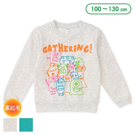 西松屋 ELFINDOLL 裏起毛モンスター集合トレーナー 正規品