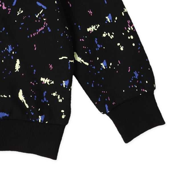 西松屋 ELFINDOLL 裏起毛ペイントロゴトレーナー 正規品