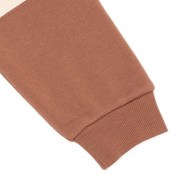 西松屋 ELFINDOLL 裏起毛切り替えロゴプリントトレーナー 正規品