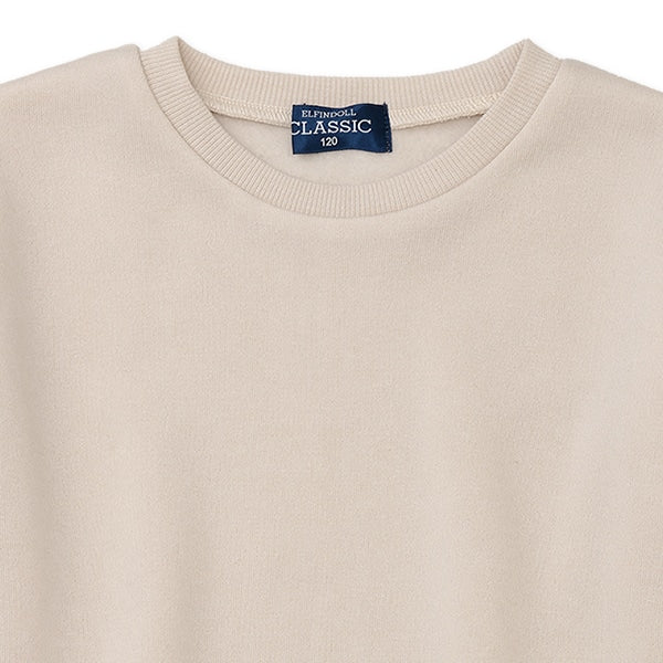 西松屋 ELFINDOLL CLASSIC 裏起毛裾切り替えトレーナー 正規品