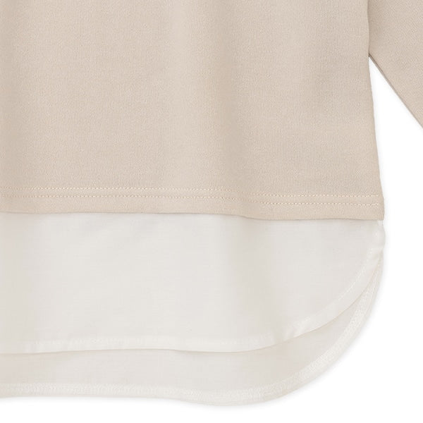 西松屋 ELFINDOLL CLASSIC 裏起毛裾切り替えトレーナー 正規品