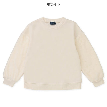 西松屋 ELFINDOLL CLASSIC 裏起毛袖ボアトレーナー 正規品