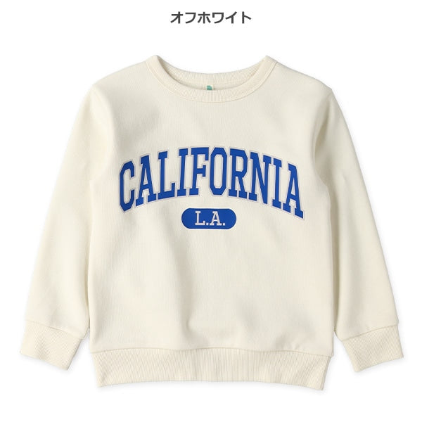 西松屋 ELFINDOLL 裏起毛カレッジプリントトレーナー 正規品