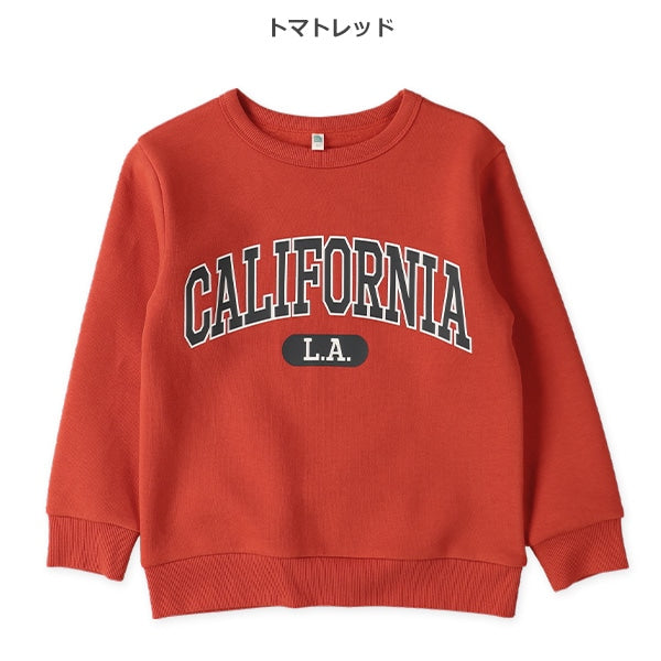 西松屋 ELFINDOLL 裏起毛カレッジプリントトレーナー 正規品