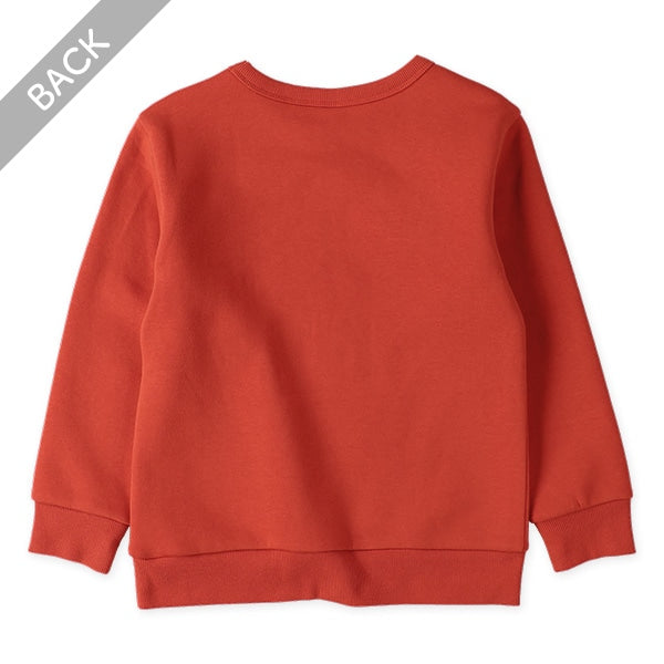 西松屋 ELFINDOLL 裏起毛カレッジプリントトレーナー 正規品