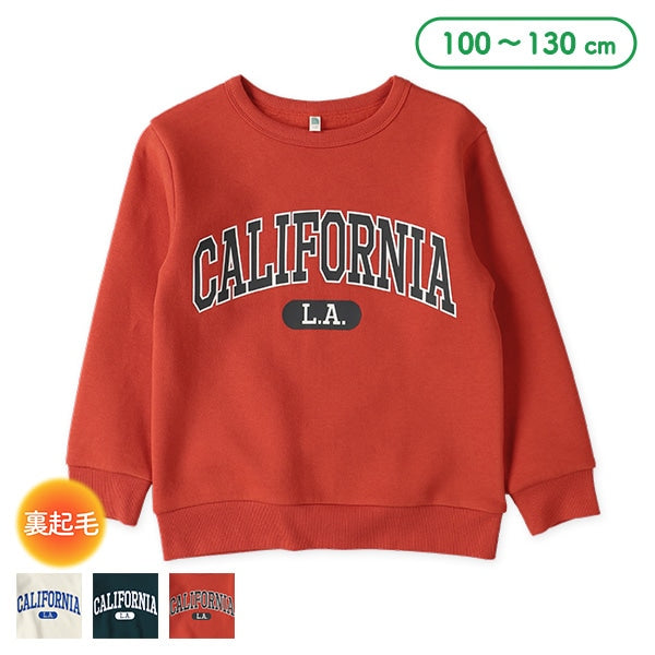 西松屋 ELFINDOLL 裏起毛カレッジプリントトレーナー 正規品