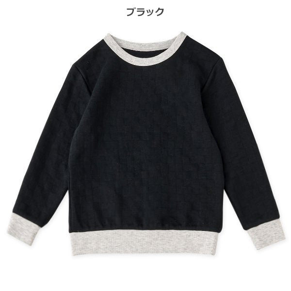 西松屋 ELFINDOLL CLASSIC キルトリブ配色トレーナー 正規品